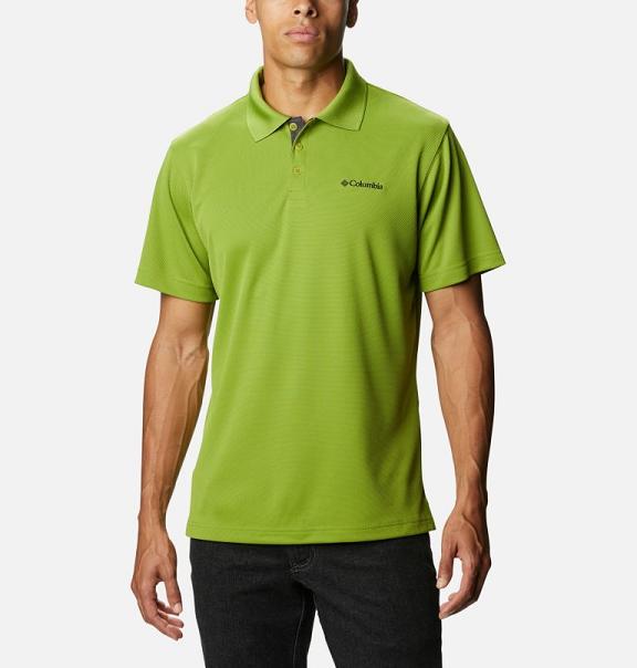 Columbia Utilizer Polo Green For Men's NZ21369 New Zealand